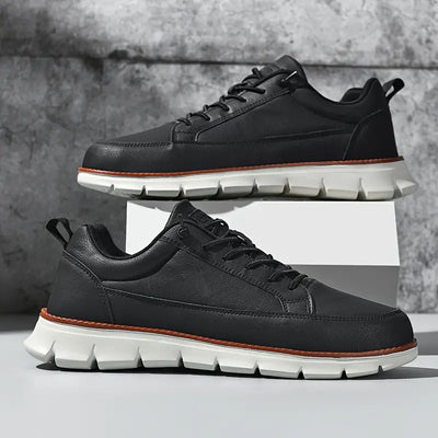 FELICE | SNEAKERS IN PELLE CON COMFORT ORTOPEDICO