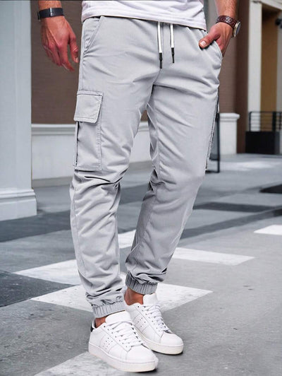 RICCARDO | JOGGER CARGO LEGGERI CON TASCHE
