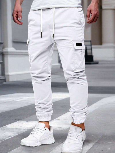 RICCARDO | JOGGER CARGO LEGGERI CON TASCHE