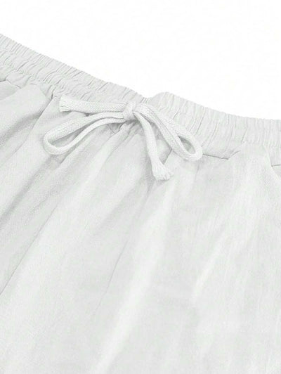 MARCO | PANTALONE LEGGERO IN LINO CON LACCIO
