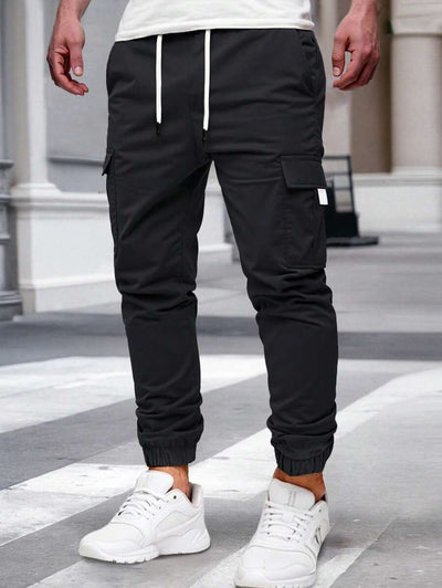 RICCARDO | JOGGER CARGO LEGGERI CON TASCHE
