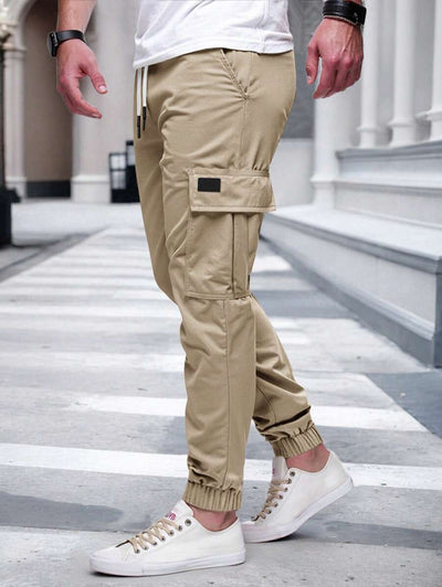 RICCARDO | JOGGER CARGO LEGGERI CON TASCHE