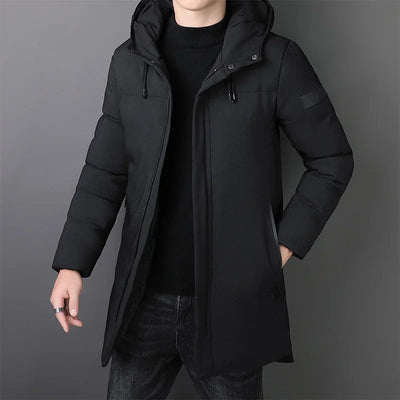 Elegante lange Herrenjacke