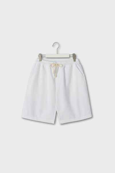 PANTALONI CORTI ESTIVI IN LINO
