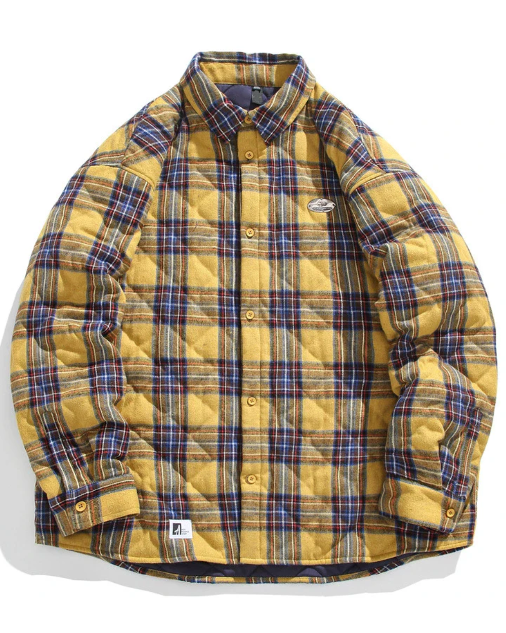 Vintage Baumwolle gepolsterte Jacke