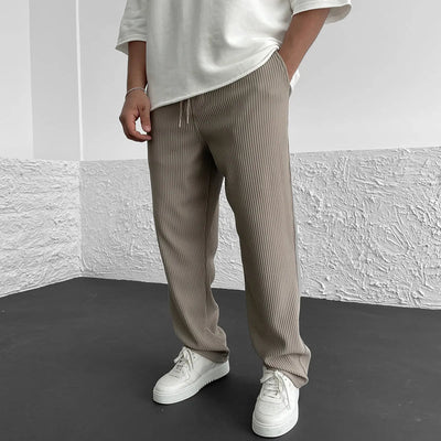 ROSSI ROMA | PANTALONI IN MAGLIA A COSTE