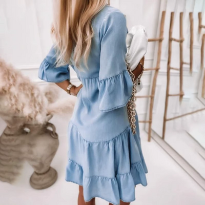 Kenza - Leichtes Denim-Kleid