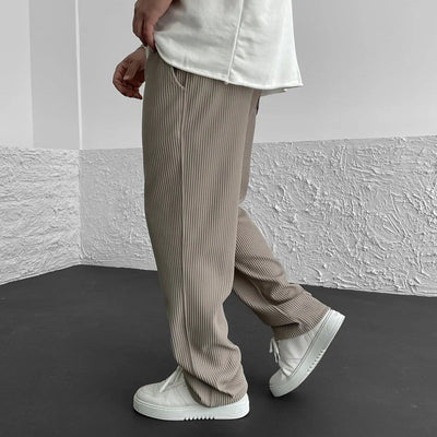 ROSSI ROMA | PANTALONI IN MAGLIA A COSTE