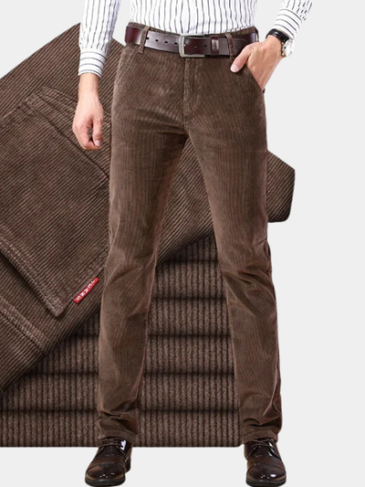 ROSSI ROMA | PANTALONE DA UOMO DI LUSSO IN MATERIALE PREMIUM