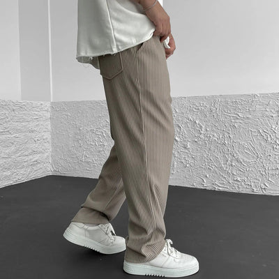 ROSSI ROMA | PANTALONI IN MAGLIA A COSTE