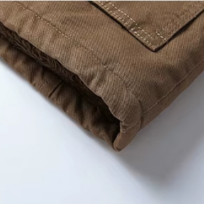 Lässige Winterjacke aus Baumwolle