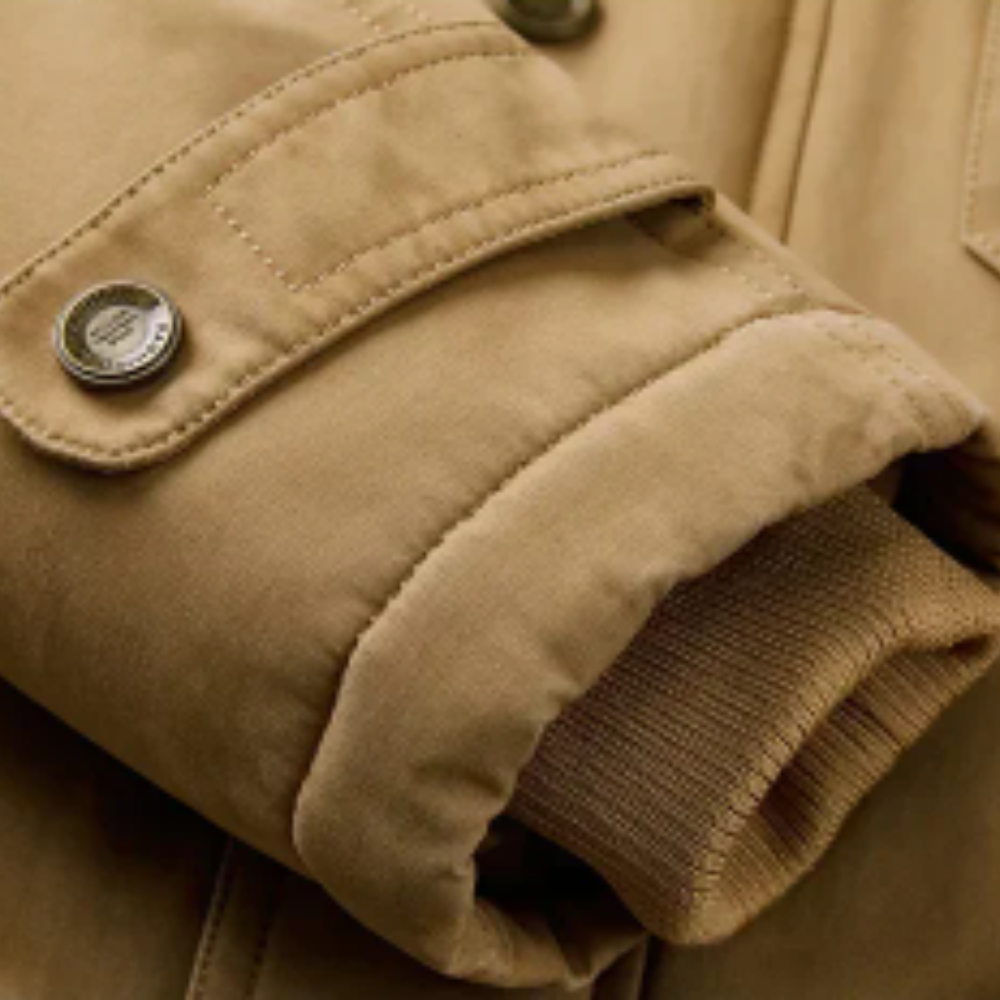 Elegante gepolsterte Bomberjacke