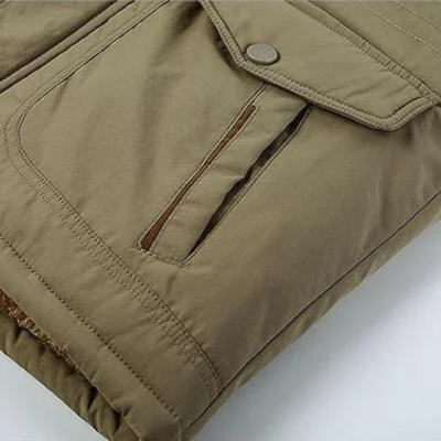 Hochwertige gepolsterte Winterjacke