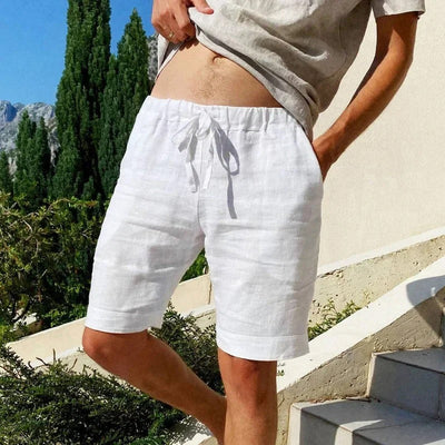 GIANNI | PANTALONCINI IN LINO E COTONE