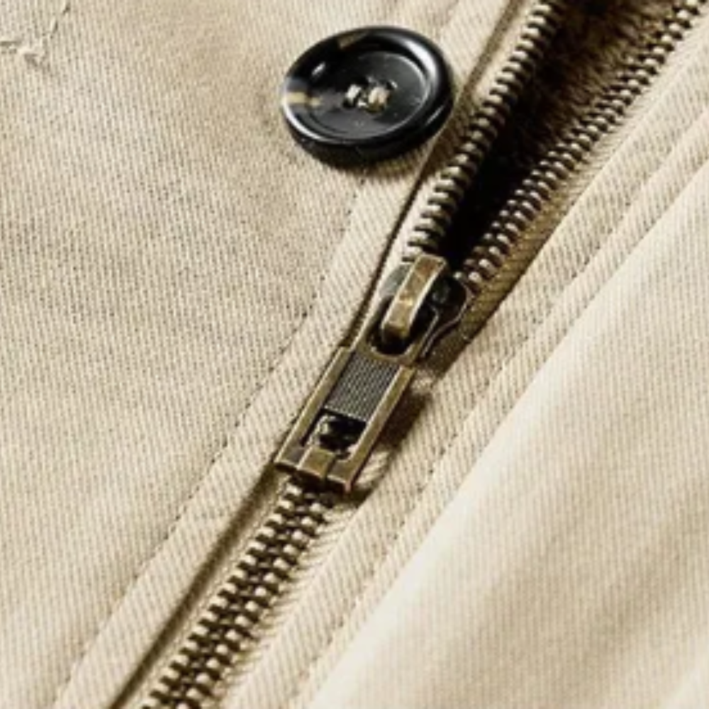 Elegante wattierte Premium-Winterjacke