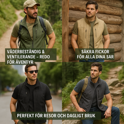 Peter™ | Atmungsaktive Cargo-Bodywarmer mit mehreren Taschen (STOCK CLEANING!)