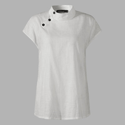 Lina – Stilvolle Bluse mit maskulinem Touch & Vintage-Charme
