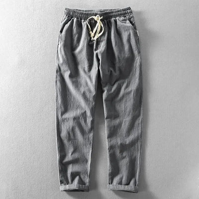 EUSEBIO | PANTALONE DA UOMO IN LINO