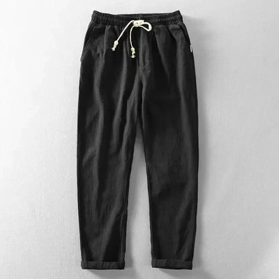 EUSEBIO | PANTALONE DA UOMO IN LINO