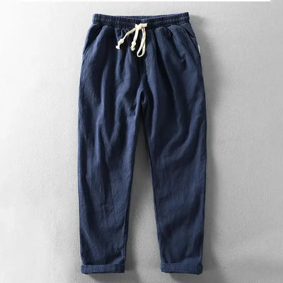 EUSEBIO | PANTALONE DA UOMO IN LINO