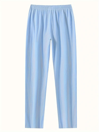ENRICO | PANTALONE LARGO IN COTONE CON CORDINO