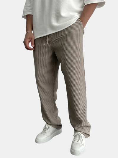 ROSSI ROMA | PANTALONI IN MAGLIA A COSTE