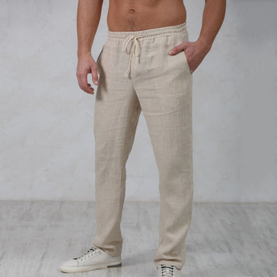 GIORGIO | PANTALONE DI LINO LEGGERO DA UOMO