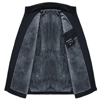 Elegante wattierte Pufferjacke