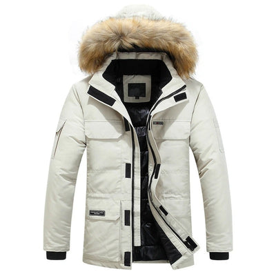 Elegante Herren-Winterjacke