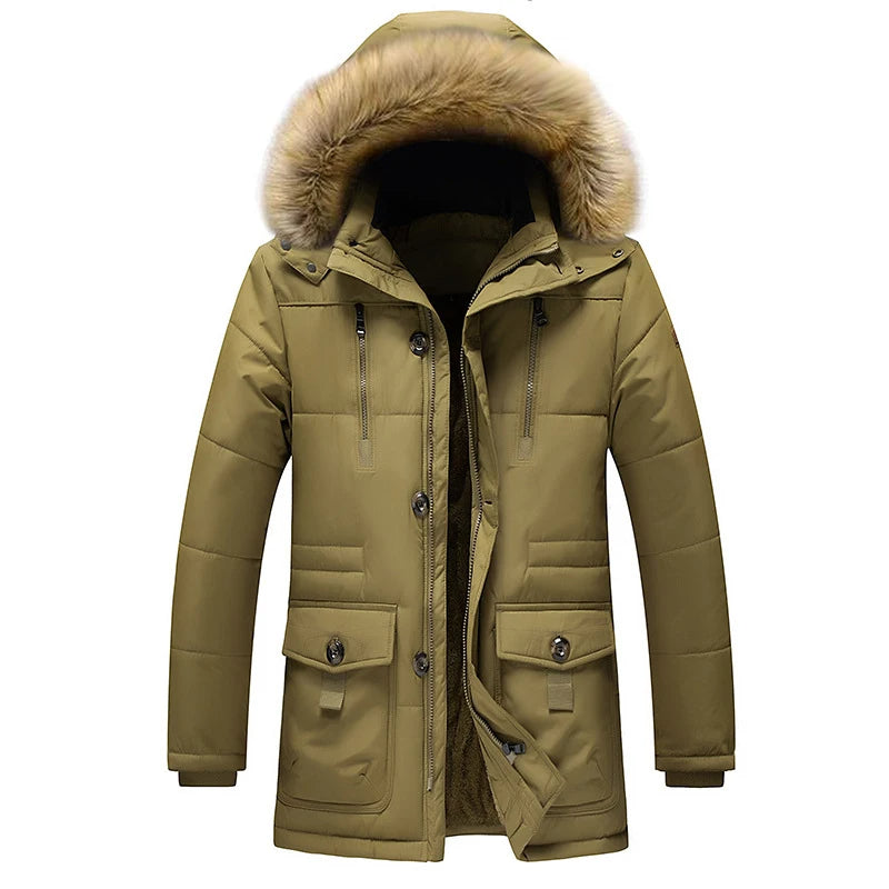 Elegante Parka-Jacke