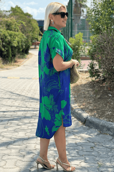 Naomi – Kleid mit Blumenmuster